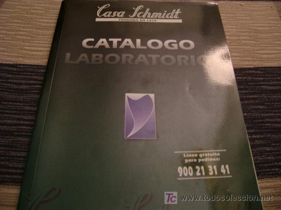 Libros de segunda mano: catalogo laboratorios, 1995 casa schmidt - Foto 1