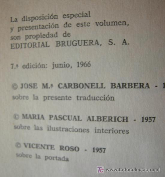 Libros de segunda mano: cr&eacute;ditos del libro - Foto 2
