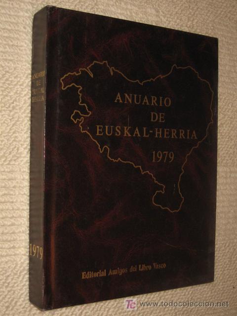 Libros de segunda mano: Anuario de Euskal - Herria 1979. Editorial Amigos del Libro Vasco - Foto 1