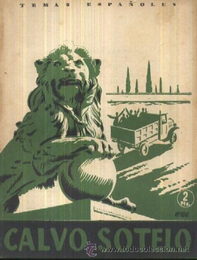 Libros de segunda mano: CALVO SOTELO  (A/ P- 244) - Foto 1