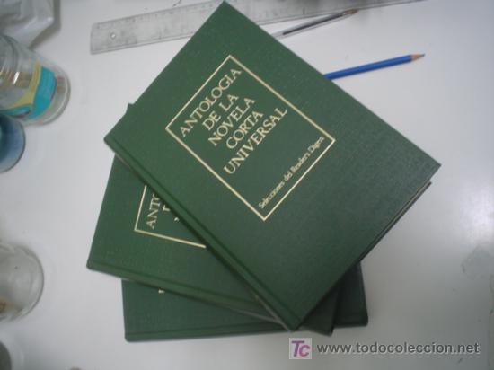 Libros de segunda mano: ANTOLOG&Iacute;A DE LA NOVELA CORTA UNIVERSAL. 3 TOMOS (OBRA COMPLETA) - Foto 2