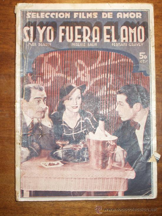 Livres d'occasion: SI YO FUERA EL AMO - SELECCION FILM DE AMOR