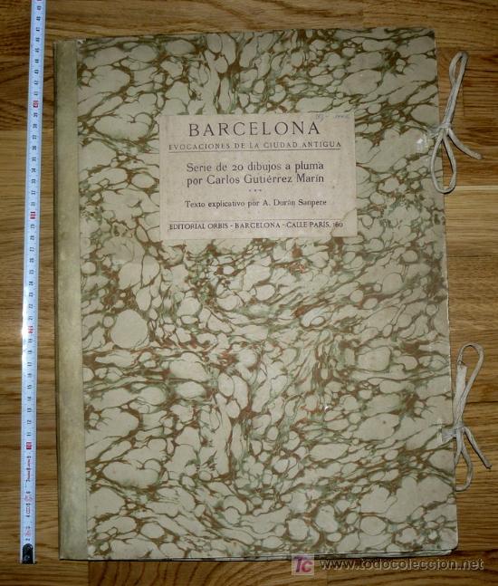 Libros de segunda mano: BARCELONA. EVOCACIONES DE LA CIUDAD ANTIGUA - Foto 1