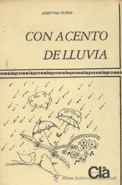 Libros de segunda mano: CON ACENTO DE LLUVIA  A-POE-746 - Foto 1
