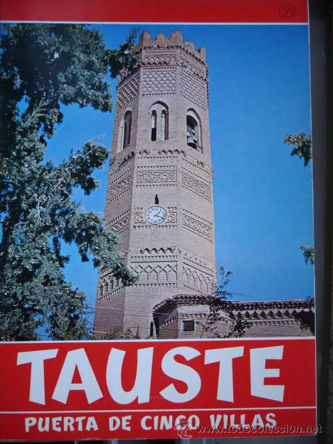 Libros de segunda mano: TAUSTE.ADOLFO CASTILLO ,CINCO VILLAS,1973.32 PG - Foto 1
