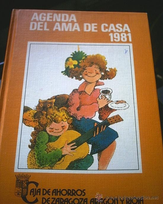 Libros de segunda mano: AGENDA DEL AMA DE CASA - 1981 - Foto 1