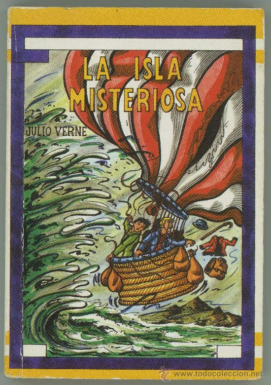 Libros de segunda mano: LA ISLA MISTERIOSA - N&ordm;9 - DE JULIO VERNE. - Foto 1