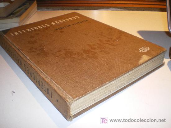 Libros de segunda mano: iNTERIORES MODERNOS - HABERER-EICHHORN - (1959) - Foto 1