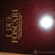 Libros de segunda mano: -I DUE FOSCARI-LIBRO DE FRANCESCO MARIA PIAVE. Lote 27250307