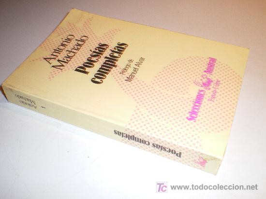Libros de segunda mano: ANTONIO MACHADO - POES&Iacute;AS COMPLETAS - Foto 1