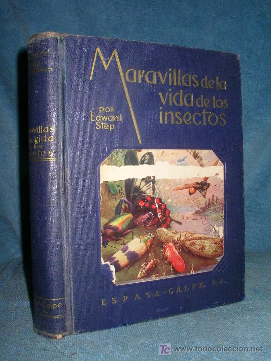 Libros de segunda mano: MARAVILLAS DE LA VIDA DE LOS INSECTOS - E.STEP - BELLAS LAMINAS ILUSTRADAS. - Foto 1
