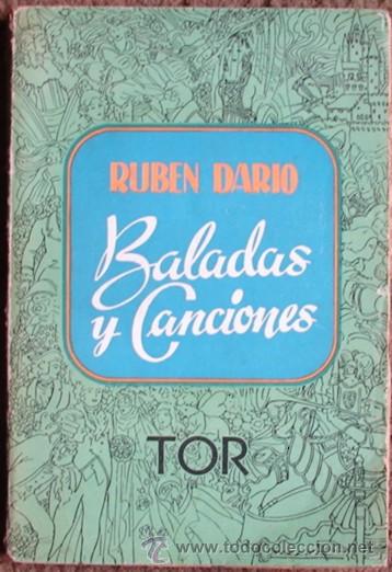 Libros de segunda mano: DARIO, RUBEN: BALADAS Y CANCIONES - Foto 1