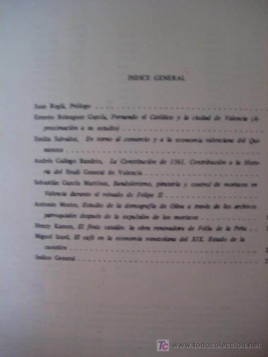 Libros de segunda mano: VV. AA. ESTUDIS 1 UNIVERSIDAD DE VALENCIA 1978 - Foto 1