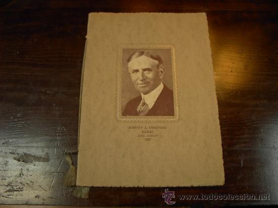 Libros de segunda mano: Harvey Firestone, Bilbao, 22nd, august, Bilbao, 1932 - Foto 1