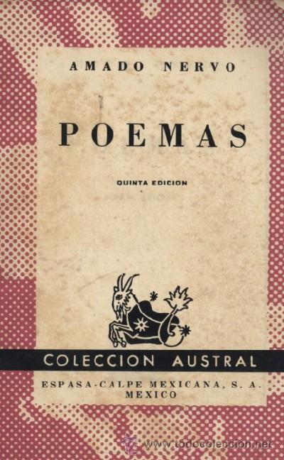 Libros de segunda mano: AMADO NERVO. POEMAS.  A-AUSVI-171 - Foto 1