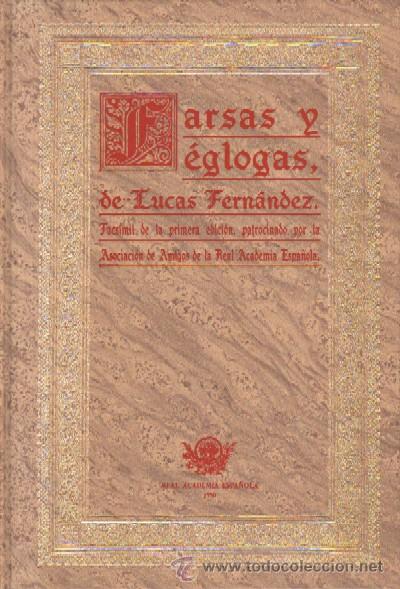 Libros de segunda mano: FARSAS Y EGLOGAS. FERNANDEZ, LUCAS A-FACSIMIL-039 ,2 - Foto 1