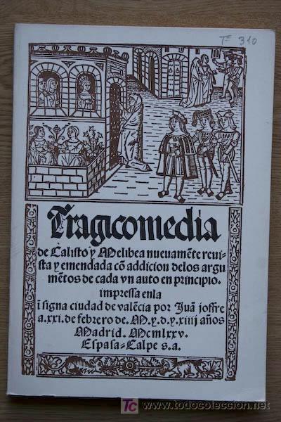 Libros de segunda mano: Tragicomedia de Calixto y Melibea. Rojas (Fernando de) - Foto 1