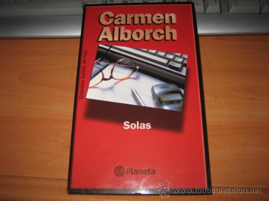 Libros de segunda mano: SOLAS   CARMEN ALBORCH   EDITORIAL PLANETA 2001   GRANDES EXITOS DE HOY - Foto 1