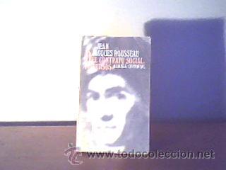 Libros de segunda mano: DEL CONTRATO SOCIAL.DISCURSOS;J.J.ROUSSEAU;ALIANZA 1980