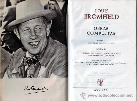 Libros de segunda mano: Louis Bromfield Obras completas Tomo II - Foto 1