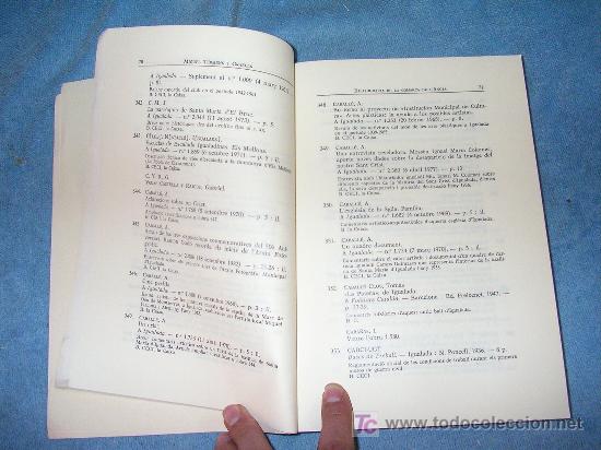 Libros de segunda mano: BIBLIOGRAFIA DE LA COMARCA DE LANOIA - TERMENS GRAELLS, MIQUEL. - Foto 3