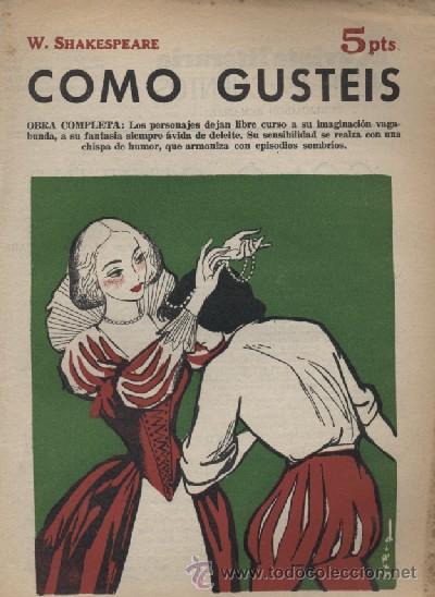 Libros de segunda mano: COMO GUSTEIS  (A/ NOCUE- 632) - Foto 1