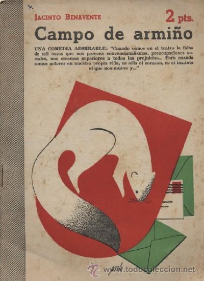 Libros de segunda mano: CAMPO DE ARMI&Ntilde;O (COMEDIA EN TRES ACTOS)  (A/ NOCUE- 645,2) - Foto 1
