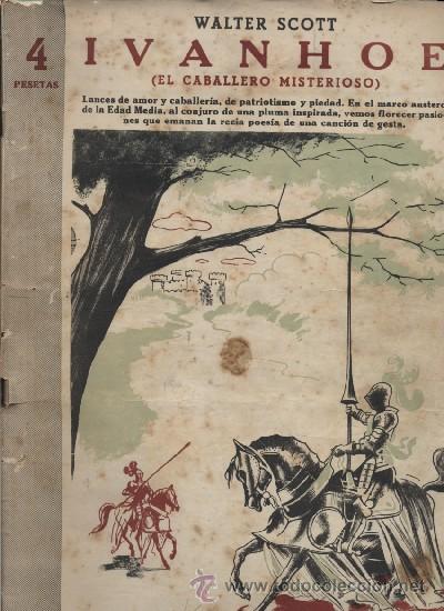 Libros de segunda mano: IVANHOE (EL CABALLERO MISTERIOSO)  (A/ NOCUE- 667) - Foto 1