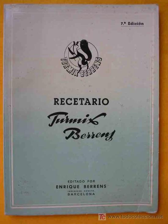 Libros de segunda mano: RECETARIO TURMIX BERRENS. - Foto 1