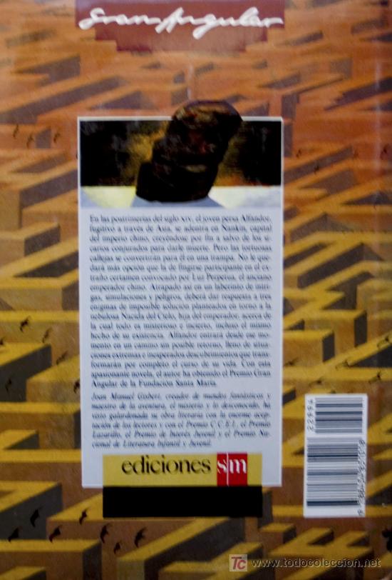 Libros de segunda mano: JOAN MANUEL GISBERT / LA NOCHE DEL ECLIPSE. PREMIO GRAN ANGULAR. * LITERATURA JUVENIL * - Foto 2