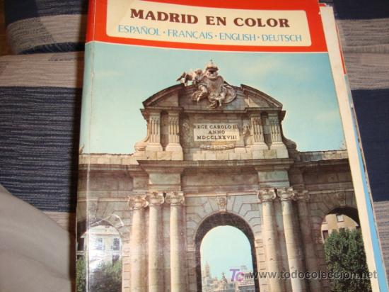 Libros de segunda mano: madrid en color, espa&ntilde;ol, frances , ingles y aleman, - Foto 1