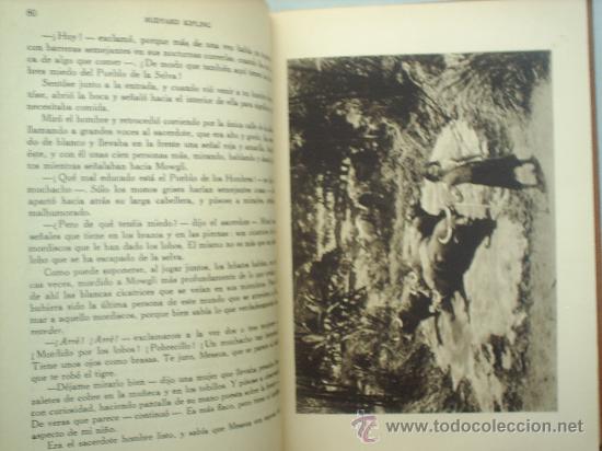 Libros de segunda mano: el libro de las tierras virgenes,1944, RUDYARD KIPLING EDITORIAL GILI - Foto 7
