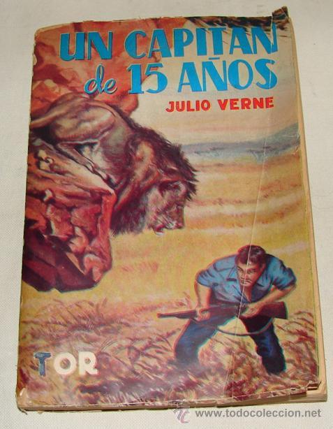 Libros de segunda mano: VERNE, JULIO: UN CAPITAN DE 15 A&Ntilde;OS - Foto 1