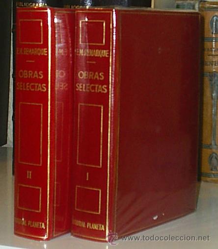 Libros de segunda mano: E.M. Remarque Obras Selectas (Tomos I y II, completa) - Foto 1