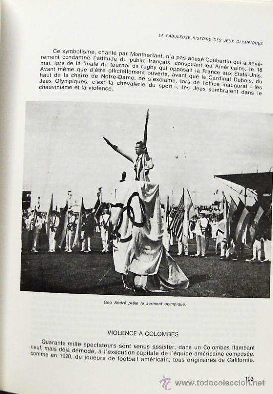 Libros de segunda mano: LL118. LA FABULEUSE HISTOIRE DES JEUX OLYMPIQUES (FRANCES) - Foto 3