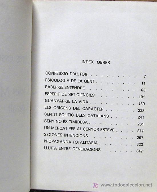 Libros de segunda mano: LL120. OBRES ESSENCIALS DE CARLES M. ESPINALT. EN CATALAN - Foto 2