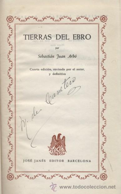 Libros de segunda mano: TIERRAS DEL EBRO A-NOV-193 - Foto 1
