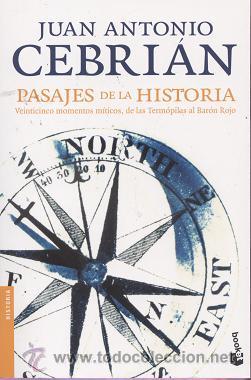 Libros de segunda mano: Libro Pasajes de la historia - Juan Antonio Cebri&aacute;n - Foto 1