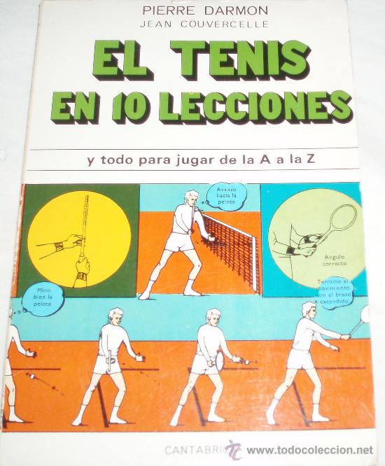 Libros de segunda mano: el tenis en 10 lecciones - Foto 1