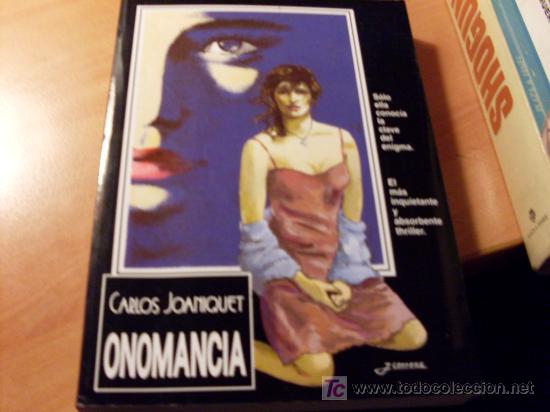 Libros de segunda mano: ONOMANCIA ( CARLOS JOANIQUET ) (LB55) - Foto 1
