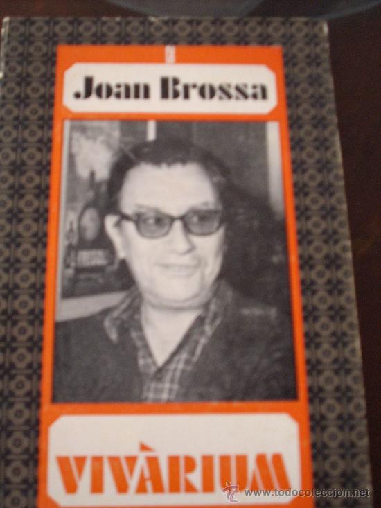 Libros de segunda mano: VIVARIUM, DE JOAN BROSSA. 1&ordf; EDICION, 1972 - Foto 1
