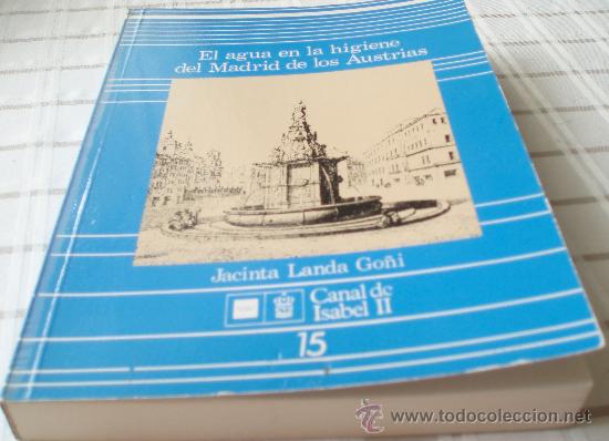 Libros de segunda mano: el agua en la higiene del madrid de los austrias