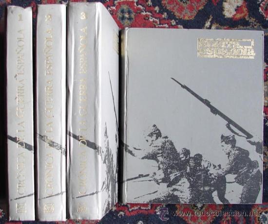 Libros de segunda mano: CRONICA DE LA GUERRA ESPA&Ntilde;OLA ( COMPLETA EN IV TOMOS) - Foto 1