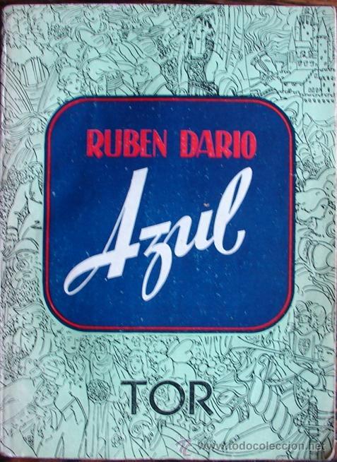 Libros de segunda mano: RUBEN DARIO: AZUL, 1945 - Foto 1