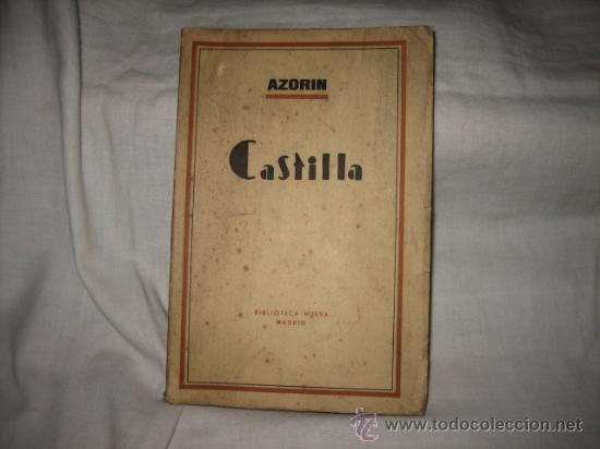 Libros de segunda mano: CASTILLA AZORIN BIBLIOTECA NUEVA 7&ordf; EDICION 1951 - Foto 1