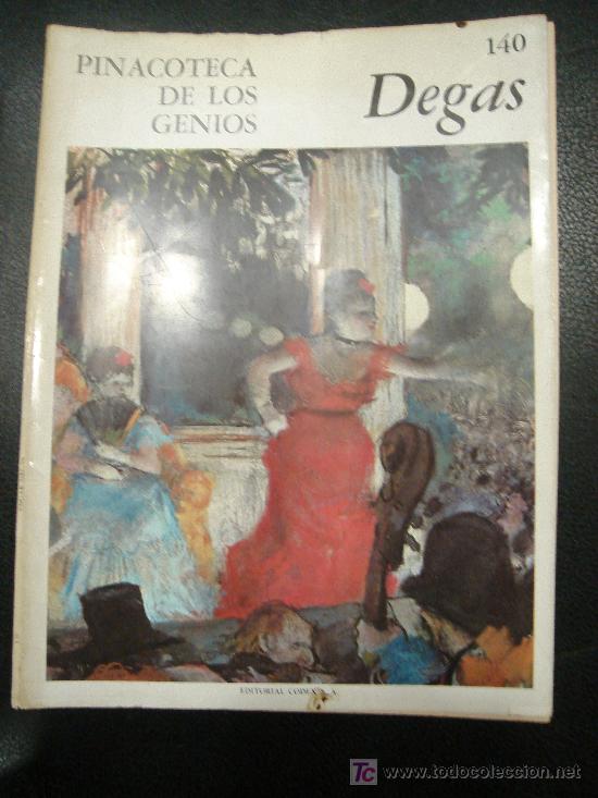 Libros de segunda mano: PINACOTECA DE LOS GENIOS N&ordm; 140. EDGAR DEGAS. EDITORIAL CODEX. BUENOS AIRES - Foto 1