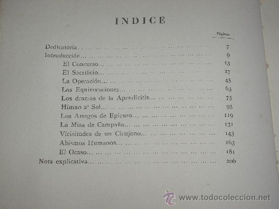Libros de segunda mano: ORTO Y OCASO DE UN CIRUJANO (A. MAJOCCHI) 1&ordf; ED. - Foto 3