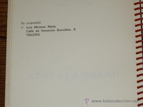 Libros de segunda mano: TOLEDO A LA VISTA - Foto 3