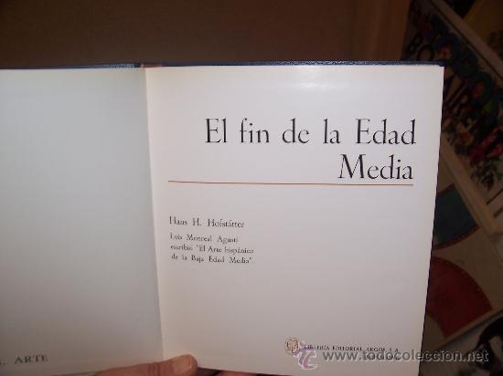 Libros de segunda mano: EL FIN DE LA EDAD MEDIA - 1&ordf; ED. 1971 - ED. ARGOS - Foto 1