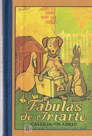 Libros de segunda mano: F&aacute;bulas de Iriarte ( dibujos de Marco) * FACS&Iacute;MIL * - Foto 1